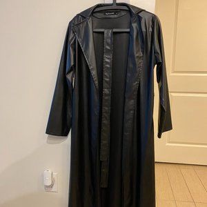 Black Long Trench Coat